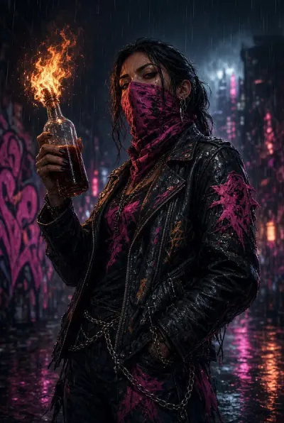 Molotow-Werferin, Echo I